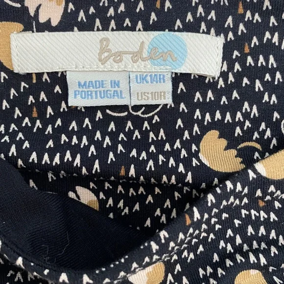 Boden Tie Waist MIDI Dress - NWOT - Picture 4 of 5